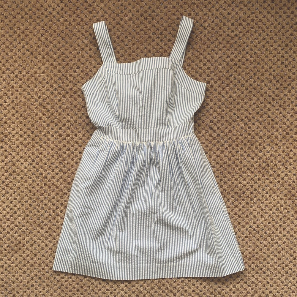 J Crew Peplum Sundress